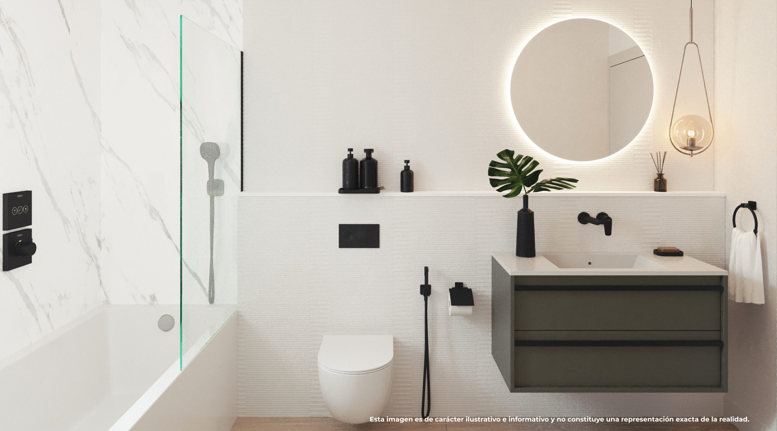 The Lux Villas Baño 3